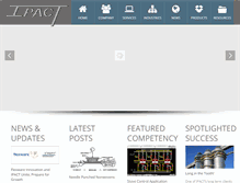 Tablet Screenshot of ipact.com